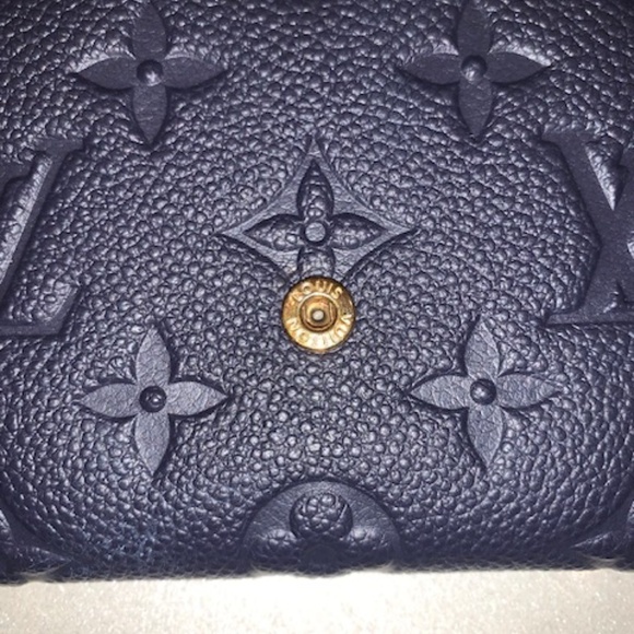 Louis Vuitton Key and Card holder Empreinte Blue Leather - Picture 5 of 10